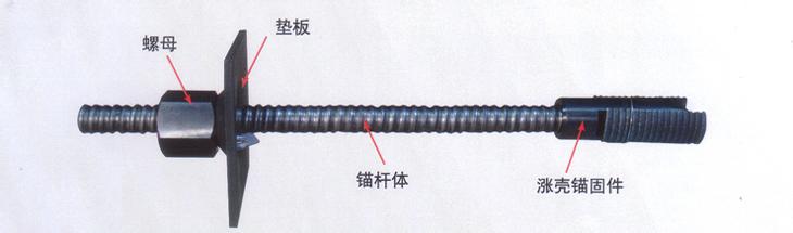 The design and construction of prestressed anchor rod in accordance with the provisions of 